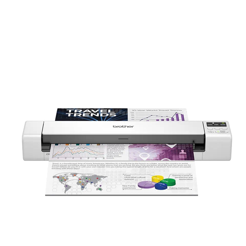Escaner Portatil Documental Brother Ds - 940dw 30ppm - Duplex Automatico - Usb 3.0 Tipo B