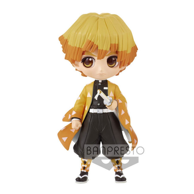 Figura Banpresto Q Posket Kimetsu No Yaiba Demon Slayer Zenitsu Agatsuma Ver. A Hover Image