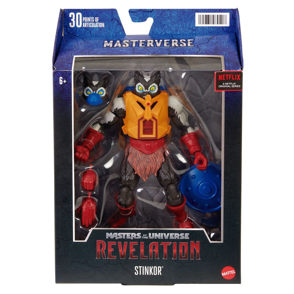 Figura Mattel Masters Of The Universe Revelation Animated Serie Skintor