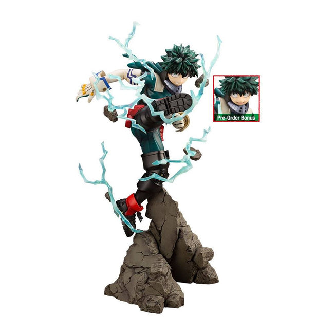 Figura Kotobukiya My Hero Academia Artfxj Izuku Midoriya Ver. 2 Bonus Edition 29 Cm Hover Image