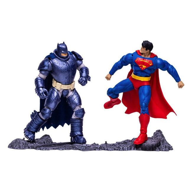 Pack 2 Figuras Mcfarlane Toys Collector Multipack Superman Vs. Armored Batman Hover Image