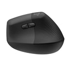 Mouse Raton Vertical Logitech Lift 6 Botones 4000 Dpi Wireless Inalambrico Grafito