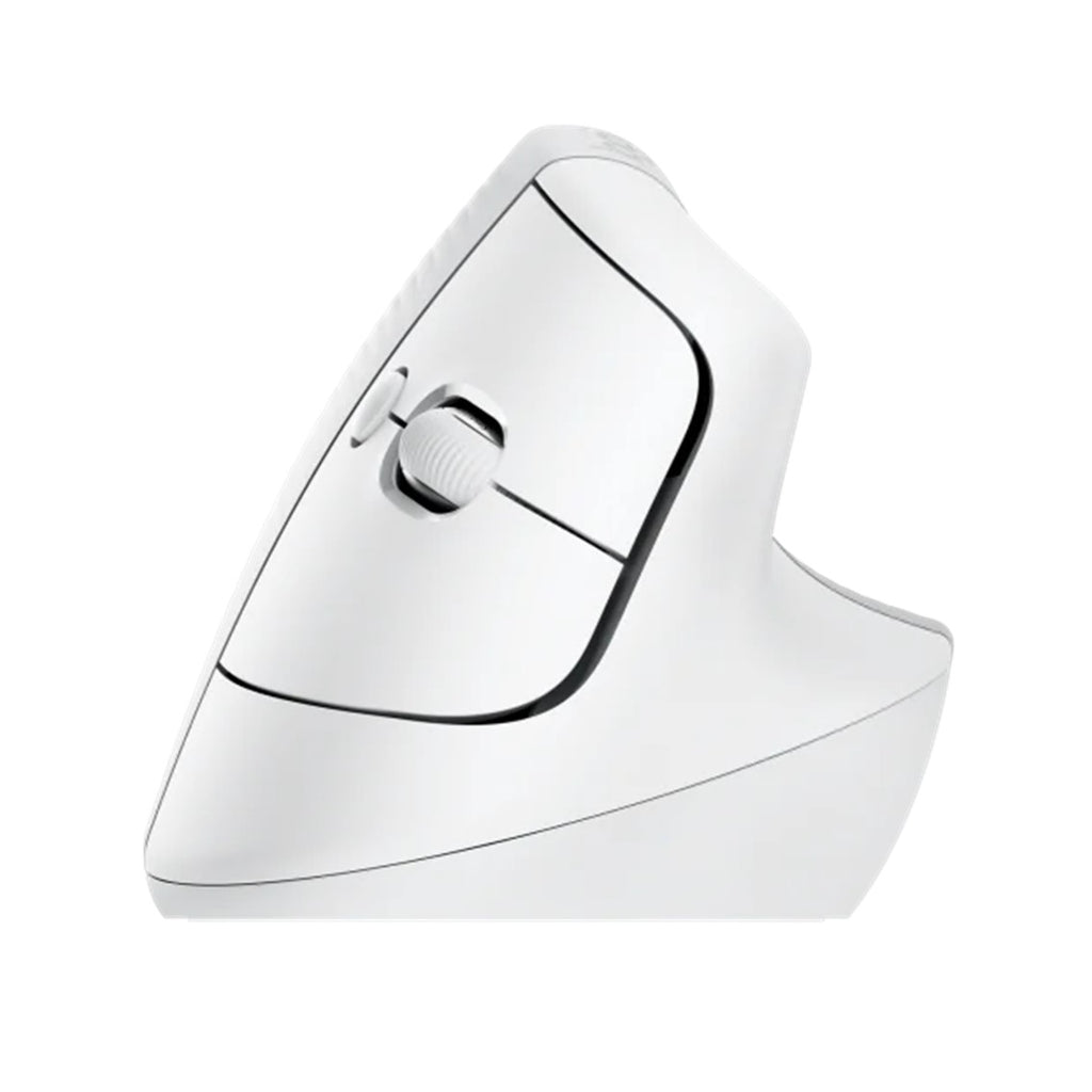 Mouse Raton Vertical Logitech Lift 6 Botones 4000 Dpi Wireless Inalambrico Blanco Crudo