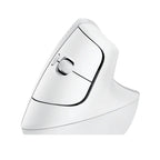Mouse Raton Vertical Logitech Lift 6 Botones 4000 Dpi Wireless Inalambrico Blanco Crudo