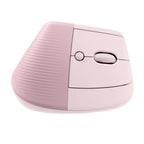 Mouse Raton Vertical Logitech Lift 6 Botones 4000 Dpi Wireless Inalambrico Rosa