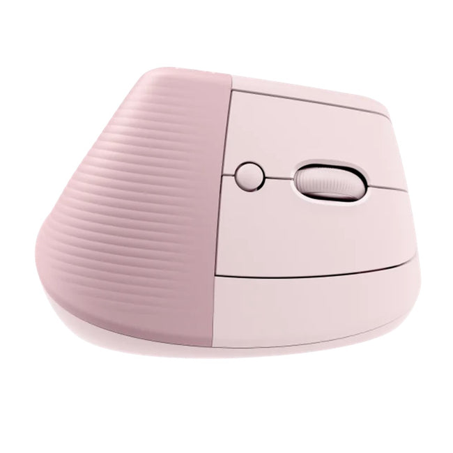 Mouse Raton Vertical Logitech Lift 6 Botones 4000 Dpi Wireless Inalambrico Rosa Main Image