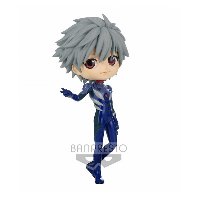 Figura Banpresto Q Posket Evangelion New Theatrical Edition Kaworu Nagisa Plugsuit Syle Ver. A Hover Image