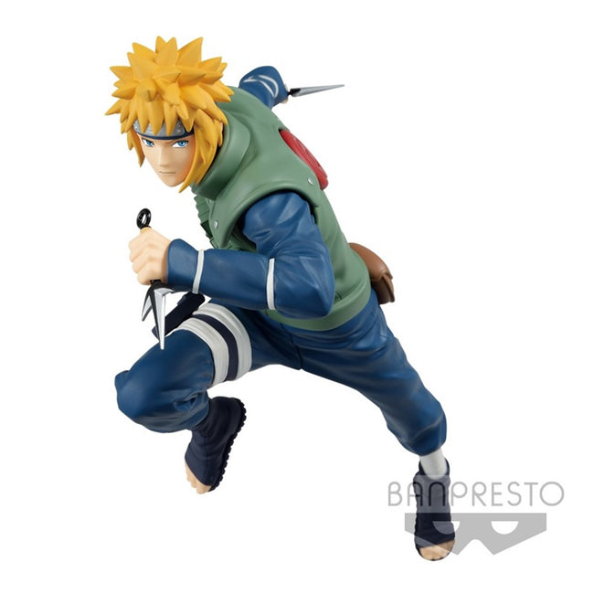 Figura Namikaze Minato Vibration Stars Naruto Shippuden 18Cm Hover Image