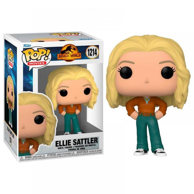 Funko Pop Cine Jurassic Park Jurassic World Dominion Ellie Sattler 62225 Hover Image