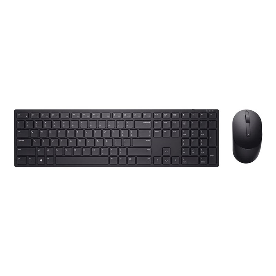 Kit Teclado + Mouse Raton Dell Pro Km5221w Wireless Inalambrico Negro