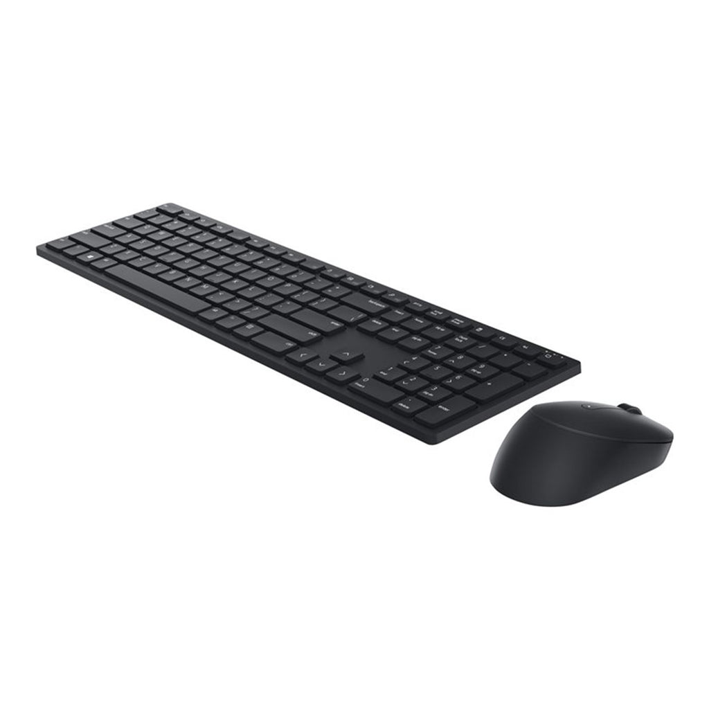 Kit Teclado + Mouse Raton Dell Pro Km5221w Wireless Inalambrico Negro