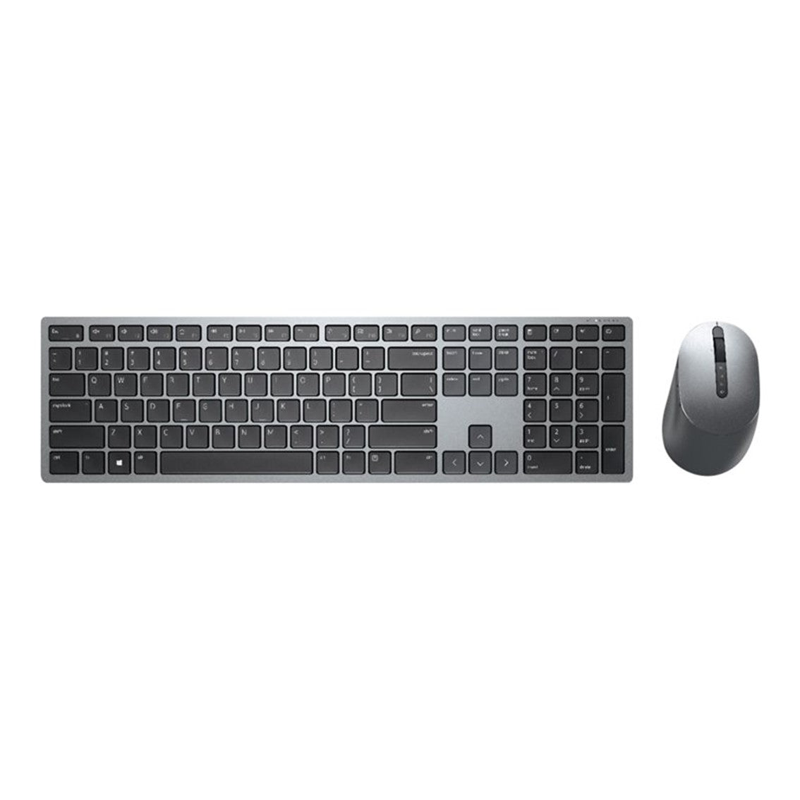 Kit Teclado + Mouse Raton Dell Premier Multi - Device Km7321w Wireles Inalambrico Gris Titanio