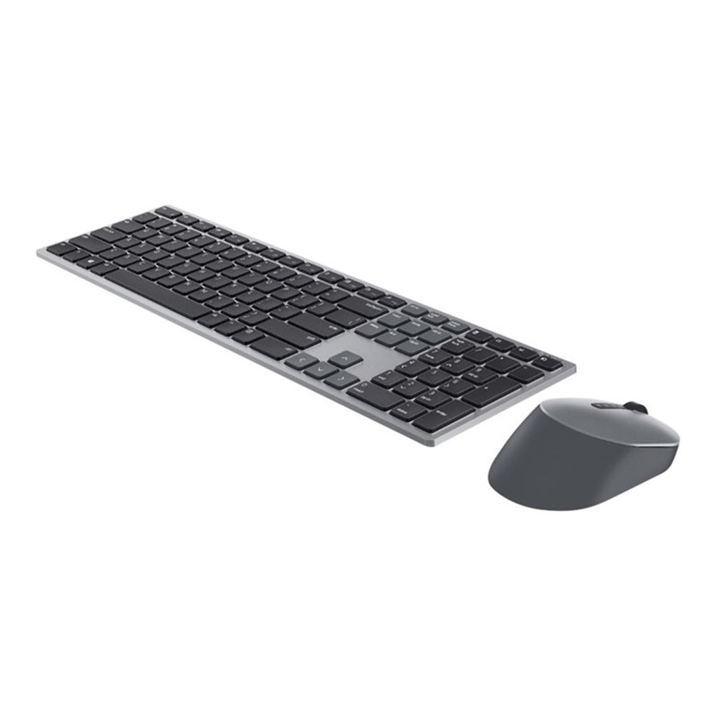 Kit Teclado + Mouse Raton Dell Premier Multi - Device Km7321w Wireles Inalambrico Gris Titanio