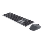 Kit Teclado + Mouse Raton Dell Premier Multi - Device Km7321w Wireles Inalambrico Gris Titanio