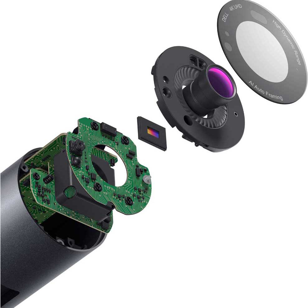 Webcam Dell Ultrasharp Wb7022 - Demea 4k Uhd - 8.3mpx - Usb