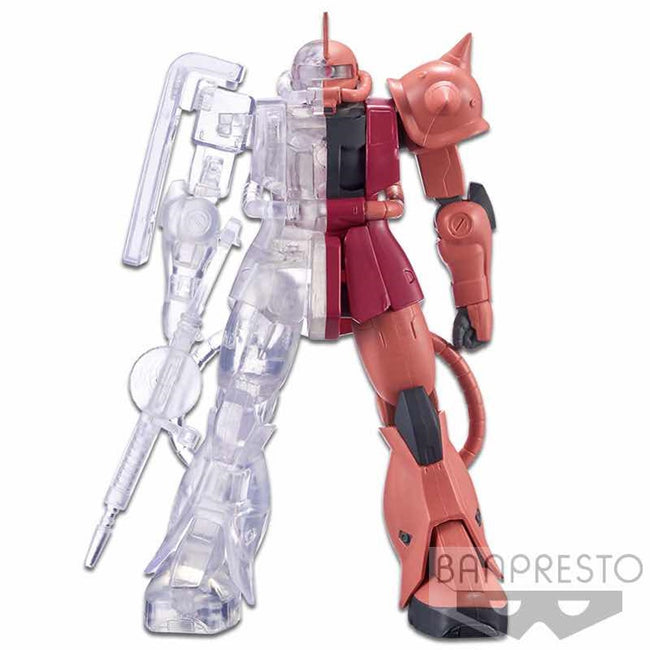 Figura Banpresto Zaku Char's Custom Mobile Suit Gundam Internal Structure Ver.a Hover Image