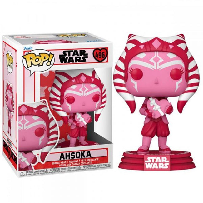 Funko Pop Star Wars The Mandalorian San Valentín Ahsoka 60120 Hover Image
