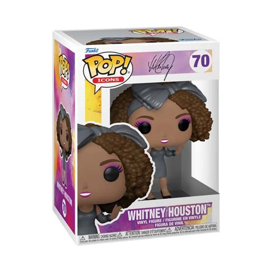 Funko Pop Rocks Estrellas De La Musica Whitney Houston 61354