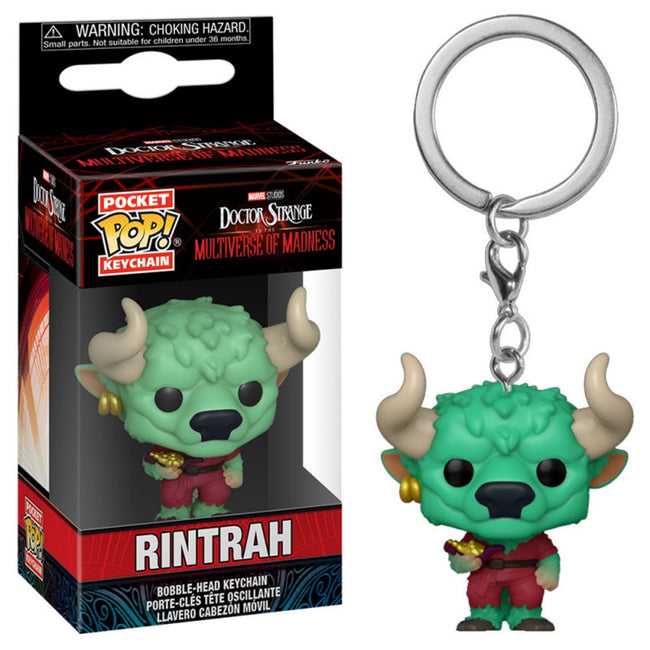 Funko Pop Keychain Llavero Doctor Strange Multiverso De La Locura Rintrah Hover Image
