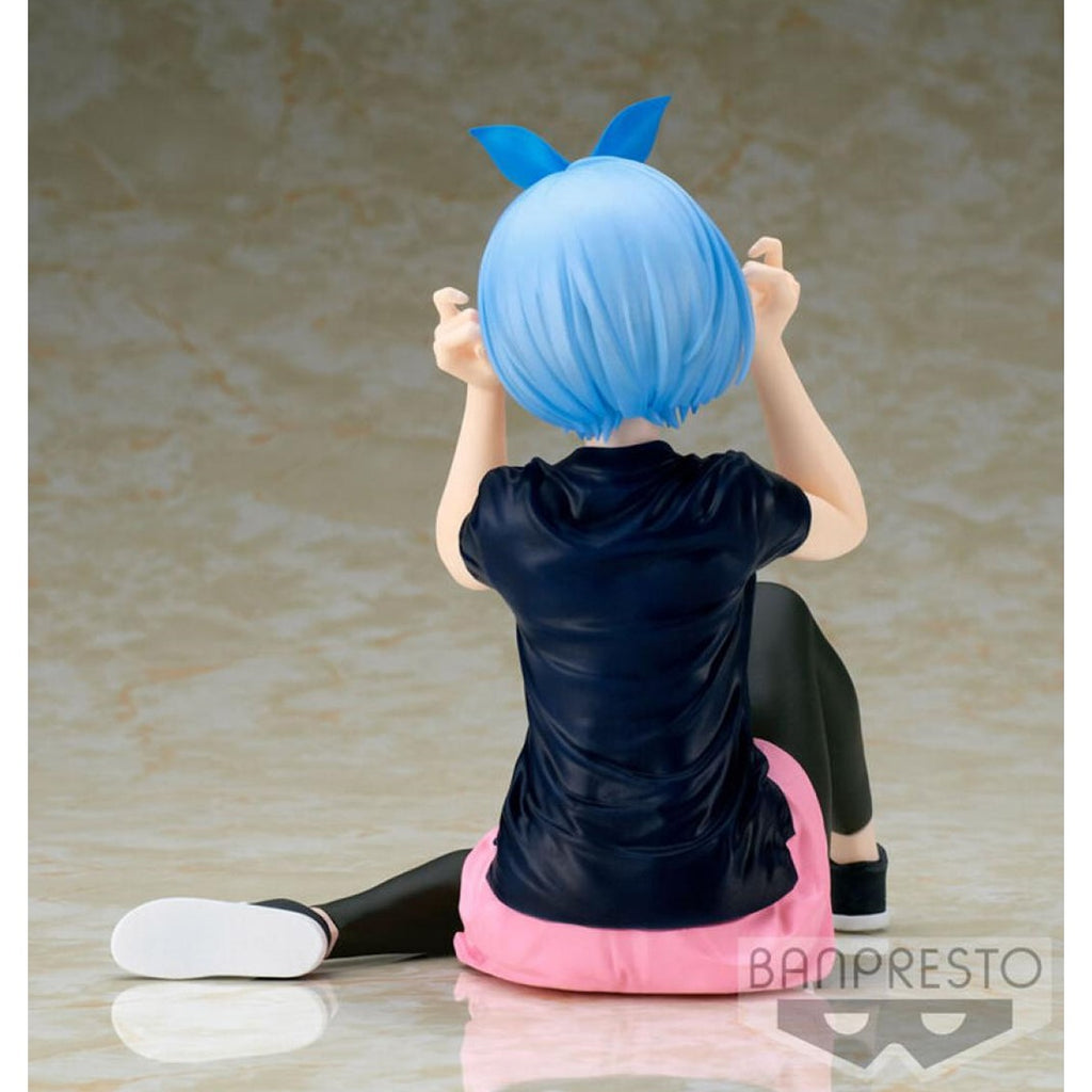 Figura Banpresto Re Zero Starting Life In Another World Relax Time Rem Training