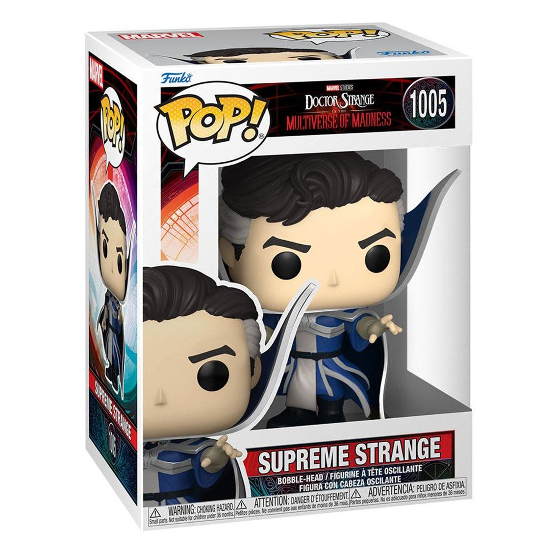 Funko Pop Doctor Strange Multiverso De La Locura Figura Supreme Strange