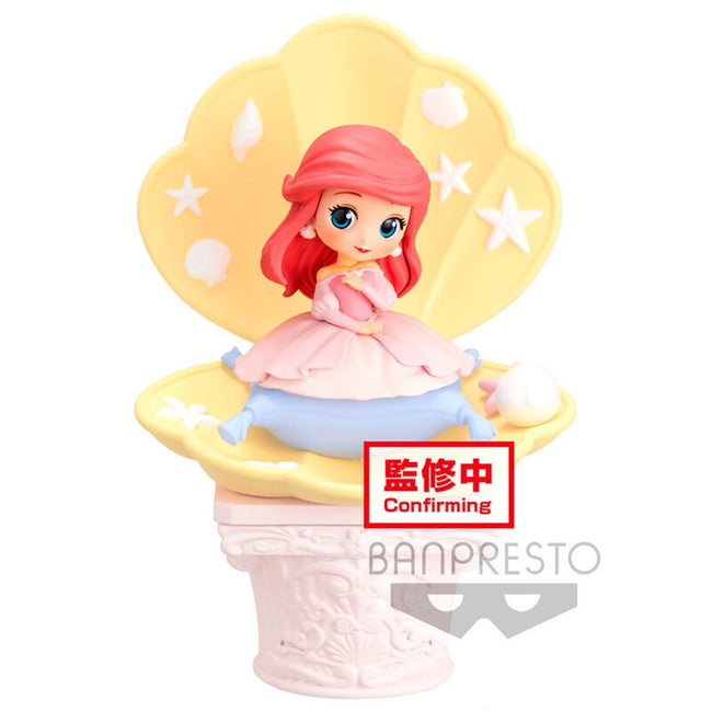 Figura Banpresto Q Posket Disney La Sirenita Ariel Vestido Rosa Ver. B Hover Image