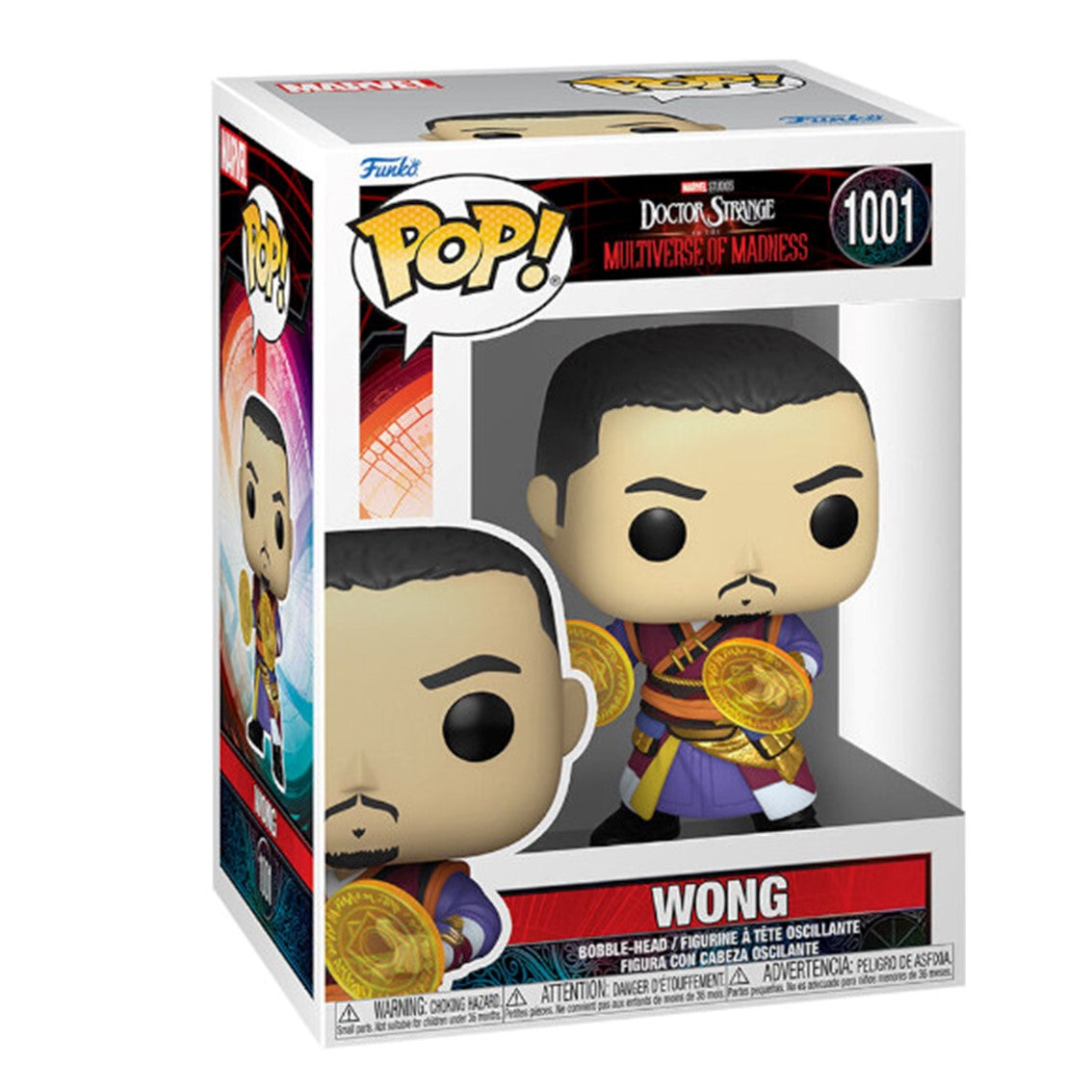 Funko Pop Doctor Strange Multiverso De La Locura Wong 60919