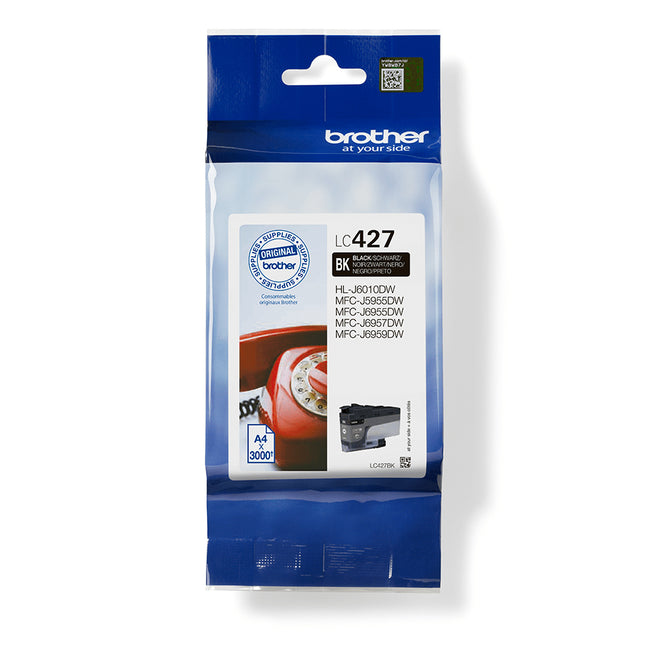 Cartucho Tinta Brother Lc427bk Negro 3000 Paginas Hover Image