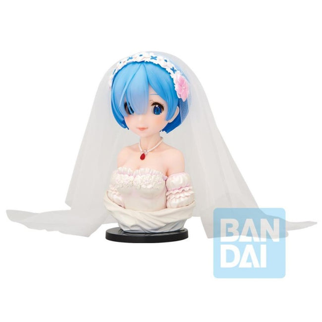 Figura Ichibansho Re: Zero Starting Life In Another World Rem Wedding Dream Future Story Hover Image