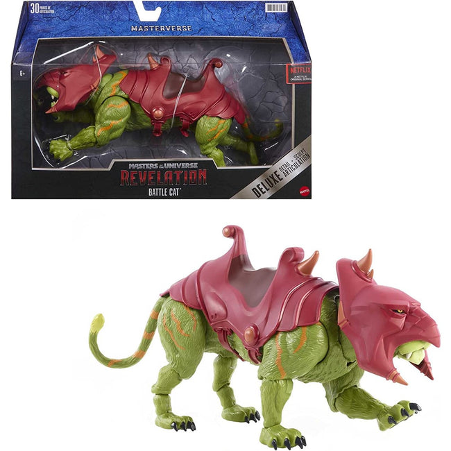Figura Mattel Masters Of The Universe Revelation Masterverse Battle Cat Hover Image