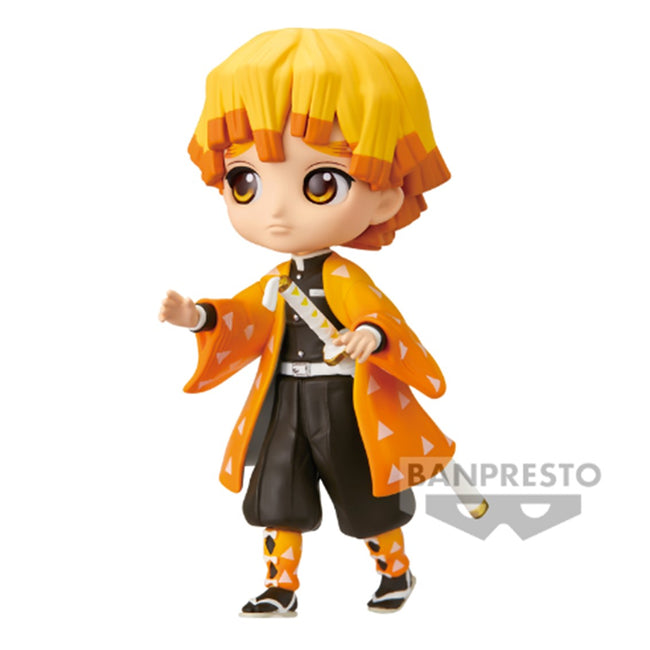 Figura Q Posket Petit Kimetsu No Yaiba Demon Slayer Zenitsu Agatsuma Hover Image