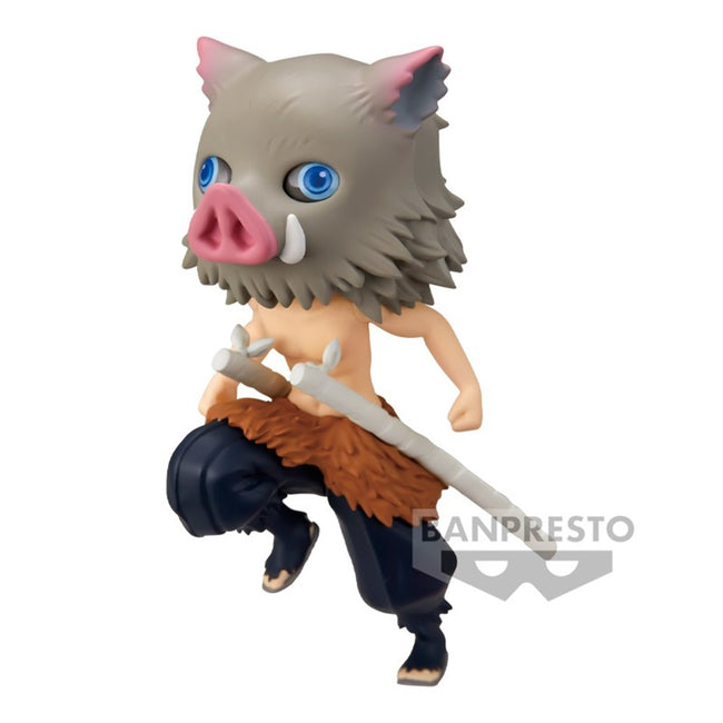 Figura Q Posket Petit Kimetsu No Yaiba Demon Slayer Inosuke Hashibira Hover Image
