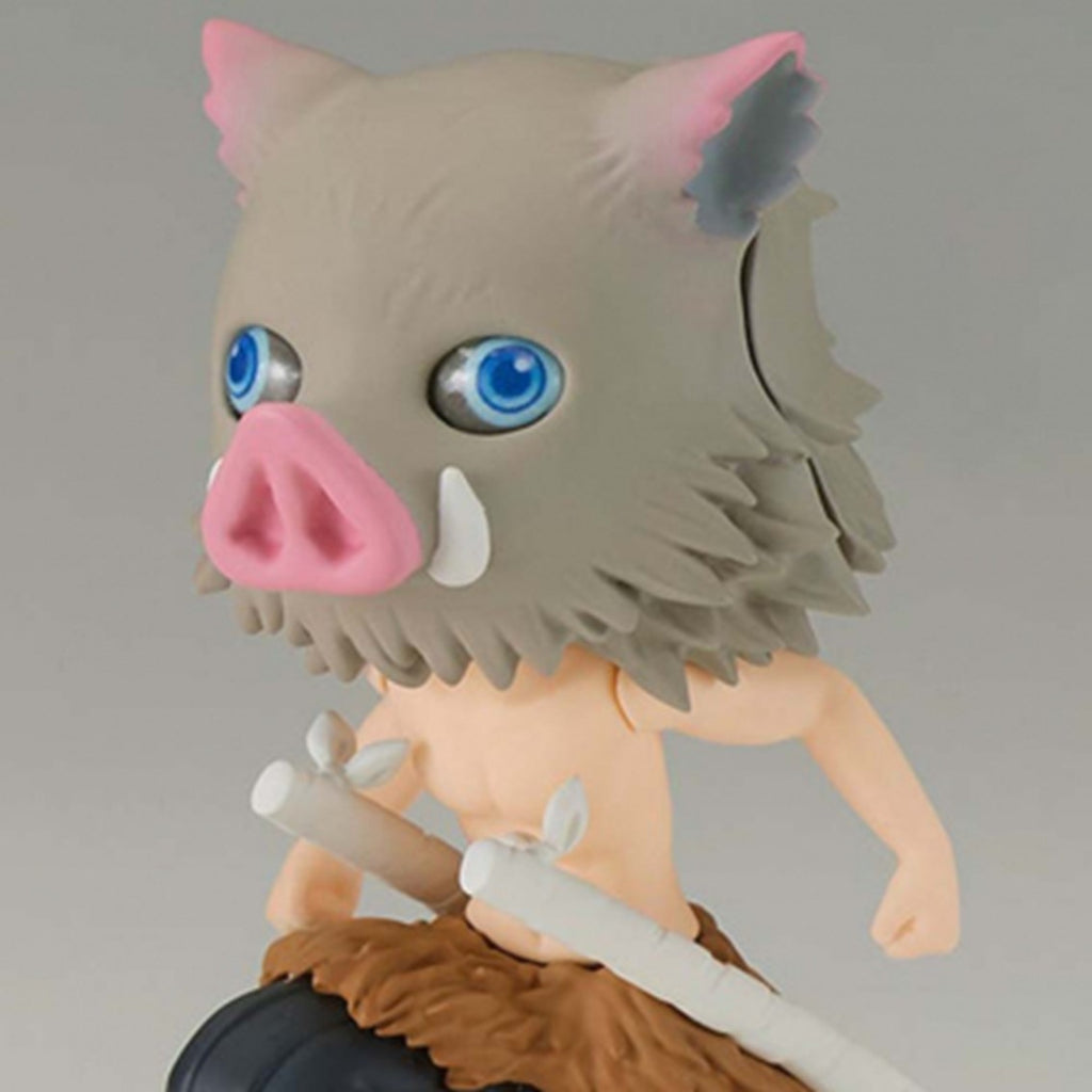 Figura Q Posket Petit Kimetsu No Yaiba Demon Slayer Inosuke Hashibira