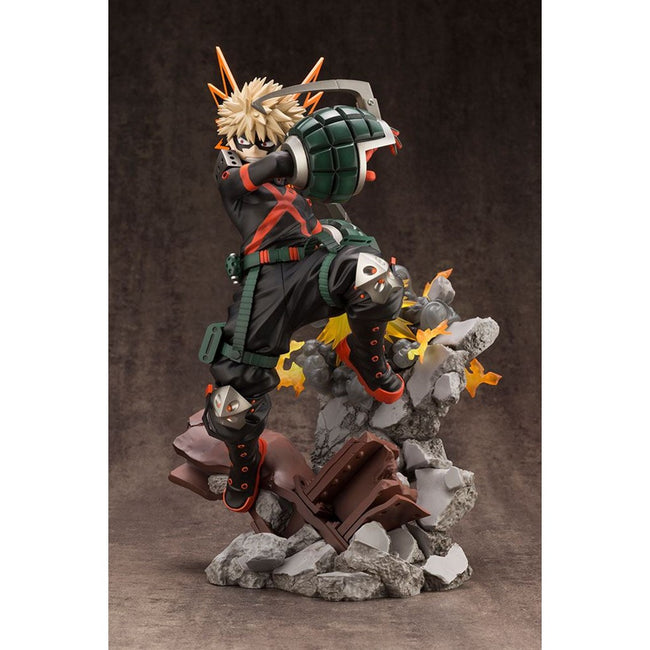 Figura Kotobukiya My Hero Academia Artfxj Katsuki Bakugo Ver 2 Bonus Edition Pvc Escala 1 - 8 26 Cm Main Image