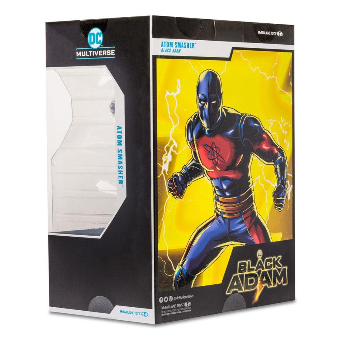 Figura Mcfarlane Toys Megafig Dc Black Adam Atom Smasher