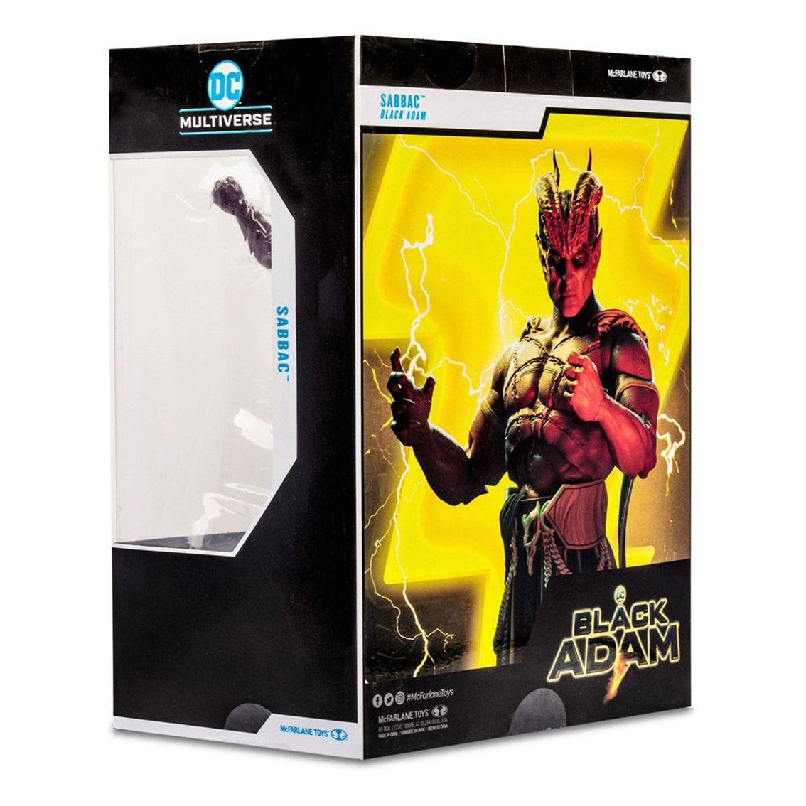 Figura Mcfarlane Toys Megafig Dc Black Adam Sabbac