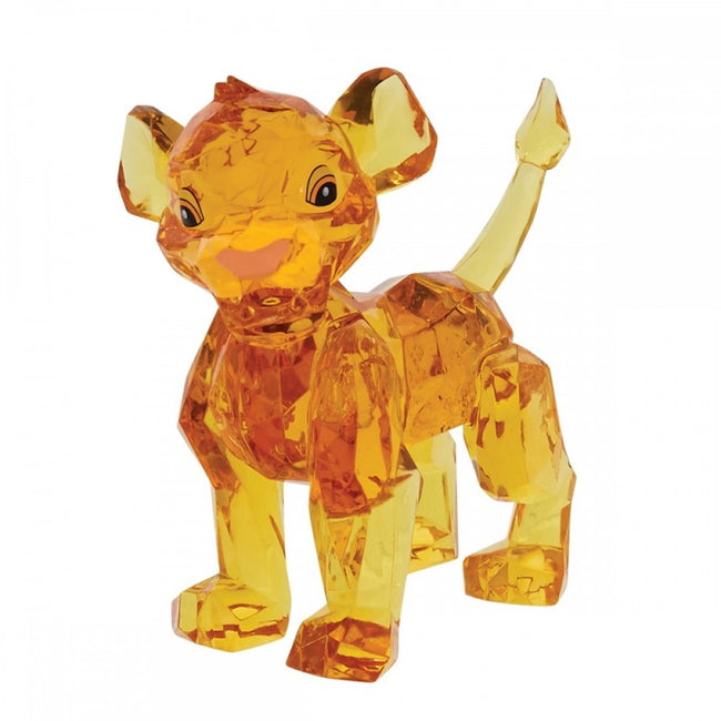Figura Enesco Disney Cristal El Rey Leon Simba Hover Image