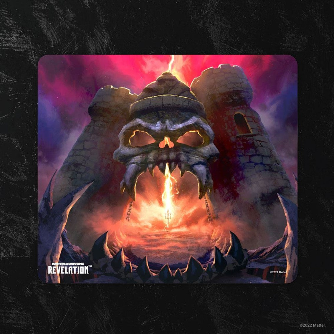 Alfombrilla Gaming Maestros Del Universo Revelation Castle Grayskull 25 X 22cm