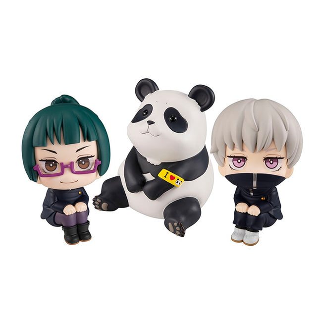 Pack 3 Figuras Megahouse Look Up Jujutsu Kaisen Maki Toge Panda Gift Set Hover Image