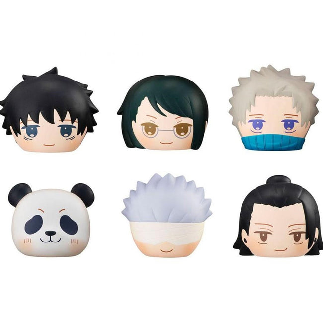 Pack 6 Figuras Antiestres Megahouse Jujutsu Kaisen Gekijouban Fluffy Squeeze Bread Box Hover Image