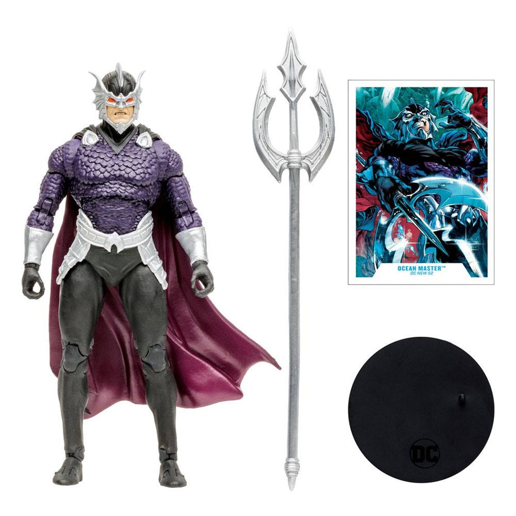 Figura Mcfarlane Toys Dc Comics Multiverse Ocean Master (etiqueta Dorada) 18cm