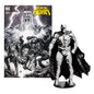 Figura Y Comic Mcfarlane Toys Dc Comics Black Adam Batman Line Art Variant`