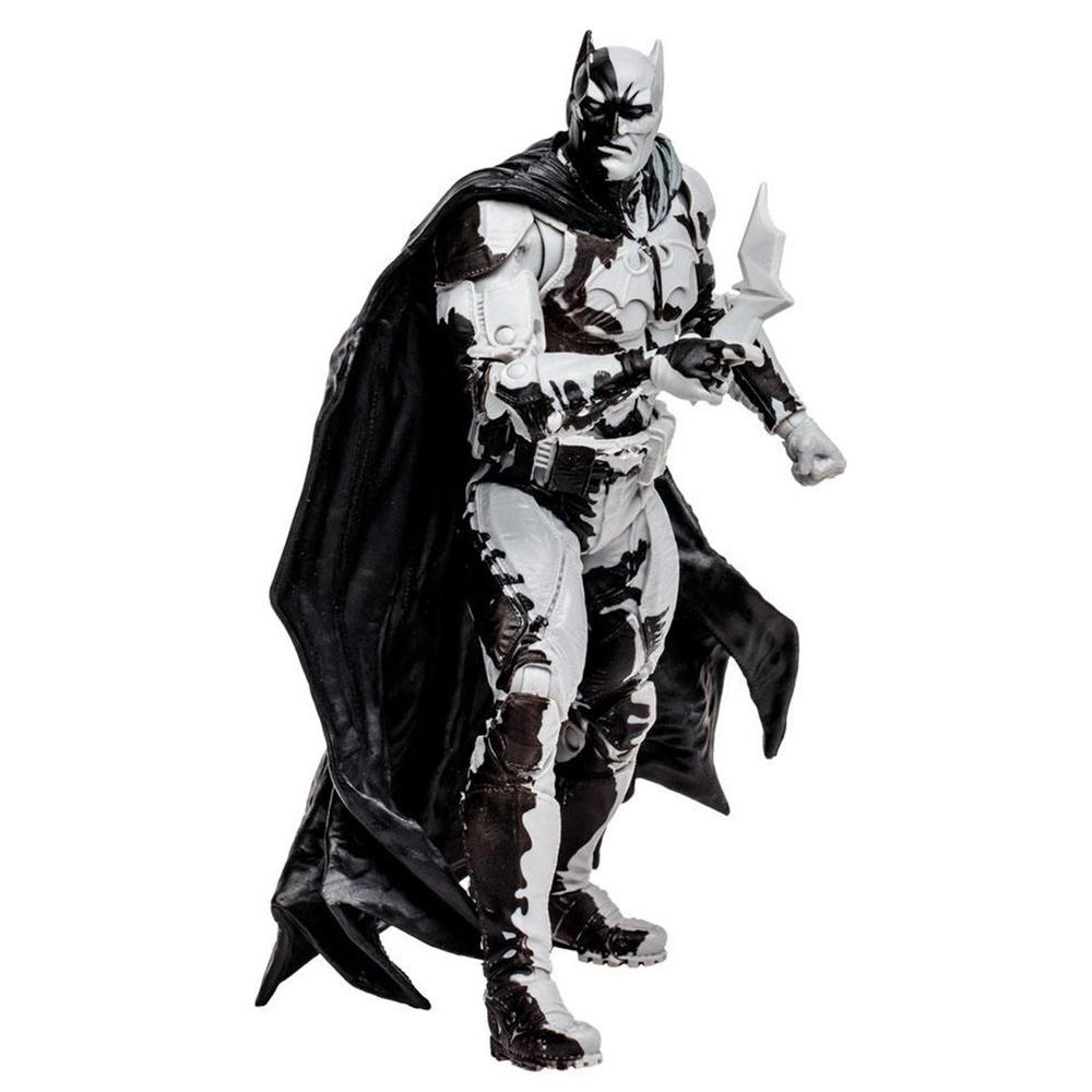 Figura Y Comic Mcfarlane Toys Dc Comics Black Adam Batman Line Art Variant`