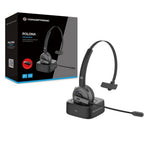 Auricular Conceptronic Bluetooth Polona03bd Con Base De Carga Headset Mono