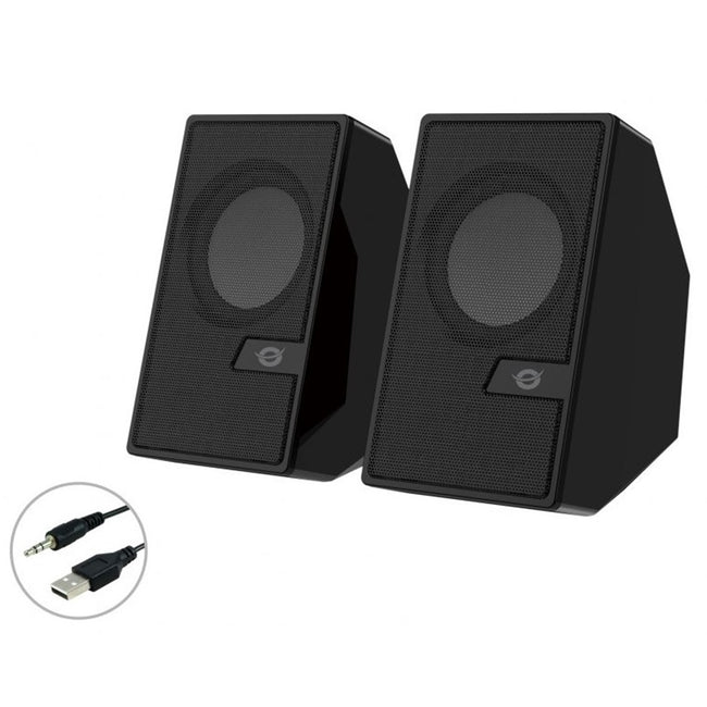 Altavoces Conceptronic Bjorn02b - 6w - Negro Hover Image