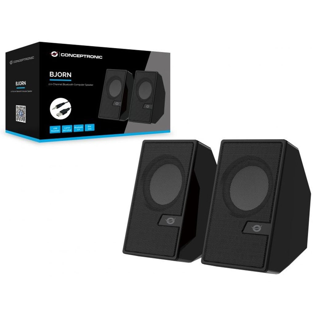 Altavoces Conceptronic Bjorn02b - 6w - Negro