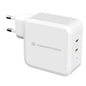 Cargador Conceptronic Pd 2 Puertos Usb - C Althea - 100w - Blanco
