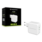 Cargador Conceptronic Pd 2 Puertos Usb - C Althea - 100w - Blanco