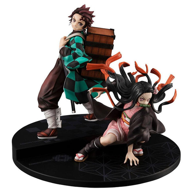 Figura Megahouse Serie G.e.m. Demon Slayer Kimetsu No Yaiba Kamado Brother & Sis Hover Image