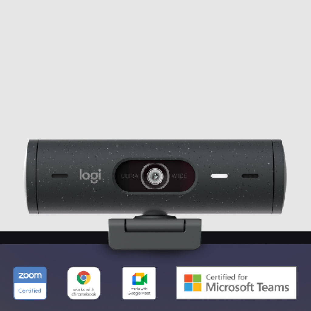 Webcam Logitech Brio 500 Grafito Full Hd - Usb Tipo C